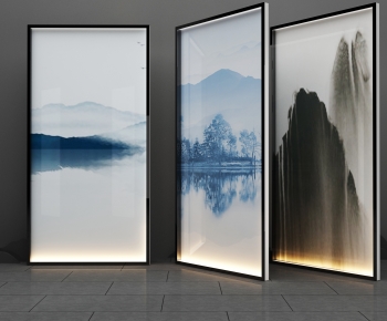 Modern Glass Screen Partition-ID:473699097