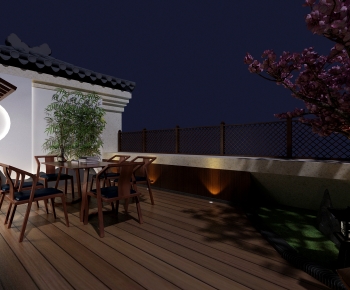 New Chinese Style Terrace-ID:379843954