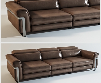 Modern Three-seat Sofa-ID:706036092