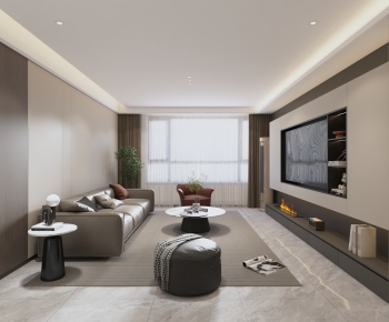 Modern A Living Room-ID:537208088