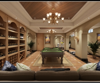 Modern Billiards Room-ID:110380899