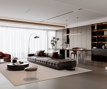 Modern A Living Room-ID:133871082