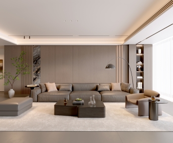 Modern A Living Room-ID:436081892