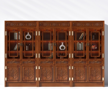 Chinese Style Bookcase-ID:880985025