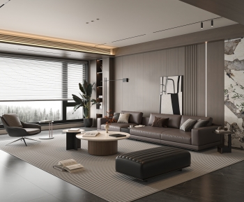 Modern A Living Room-ID:710134034