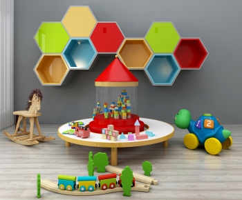 Modern Children's Table/chair-ID:618968016