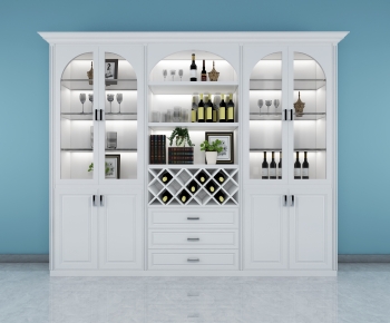 European Style Wine Cabinet-ID:827109104