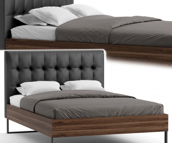 Modern Double Bed-ID:836100108