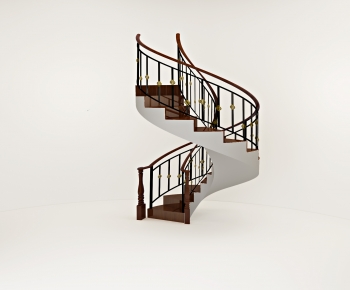 New Chinese Style Rotating Staircase-ID:987070088