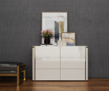 Modern Entrance Cabinet-ID:242594963