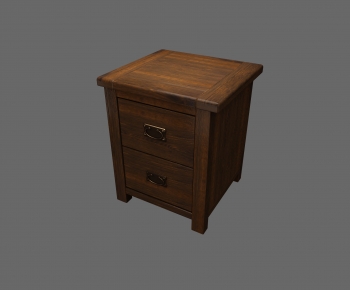 American Style Bedside Cupboard-ID:229411156