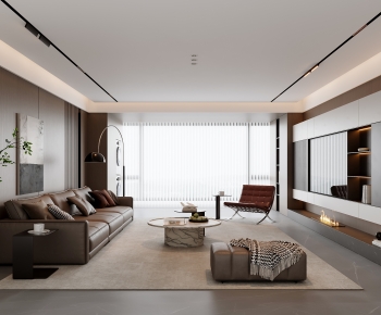 Modern A Living Room-ID:629079332