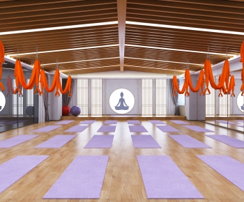 Modern Yoga Room-ID:680464981