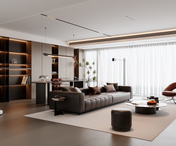 Modern A Living Room-ID:397895102