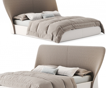 Modern Double Bed-ID:419498925