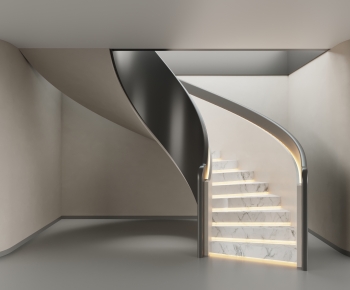 Modern Rotating Staircase-ID:254580976