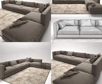 Modern Corner Sofa-ID:757114896