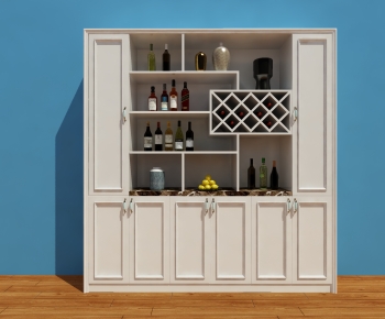 European Style Wine Cabinet-ID:368926052