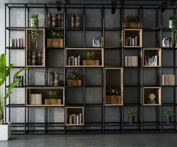 Industrial Style Shelving-ID:301818856