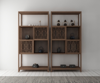 New Chinese Style Shelving-ID:739150058