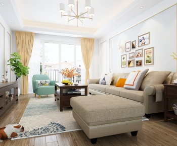 American Style A Living Room-ID:839657075