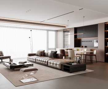 Modern A Living Room-ID:221232893