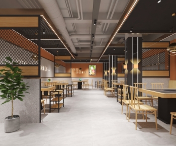 Industrial Style Hot Pot Restaurant-ID:176763064