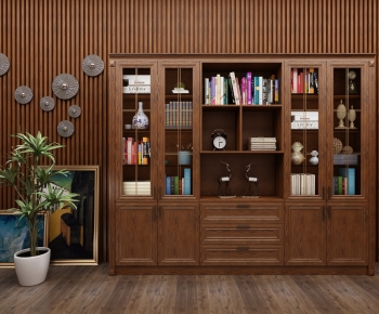 European Style Bookcase-ID:801120049