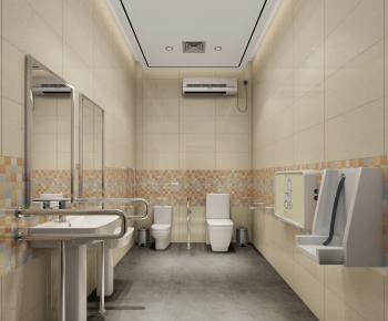 Modern Public Toilet-ID:487627036