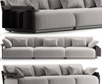 Modern Three-seat Sofa-ID:118638046