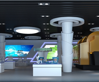 Modern Exhibition Hall-ID:961555964