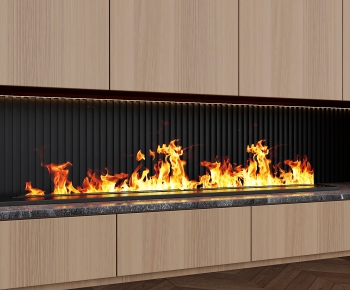 Modern Electronic Fireplace-ID:735974075