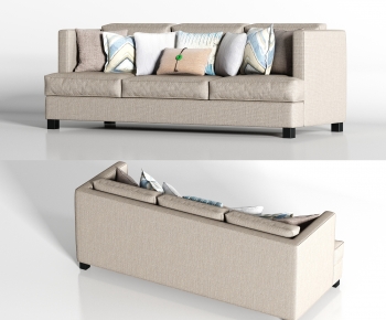 Modern Three-seat Sofa-ID:261537084