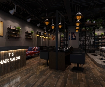 Industrial Style Barbershop-ID:808926115