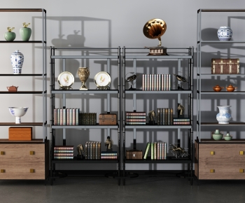 New Chinese Style Shelving-ID:776149993