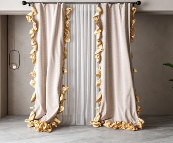 Simple European Style The Curtain-ID:781007054