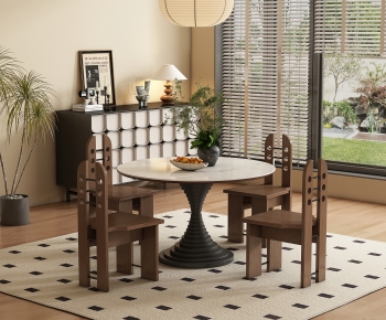 Modern Dining Table And Chairs-ID:374413974