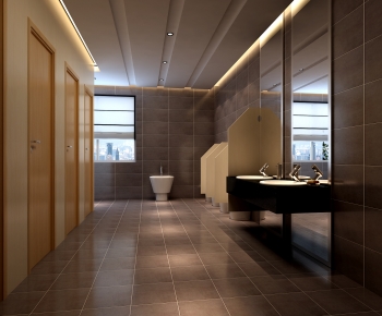 Modern Public Toilet-ID:682266956