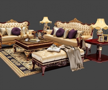 European Style Sofa Combination-ID:828941114