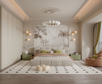 French Style Bedroom-ID:410799032