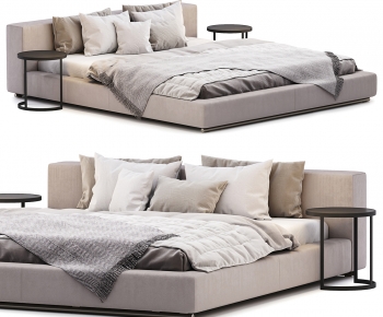 Modern Double Bed-ID:751034981