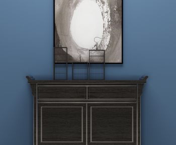 New Chinese Style Entrance Cabinet-ID:918899066