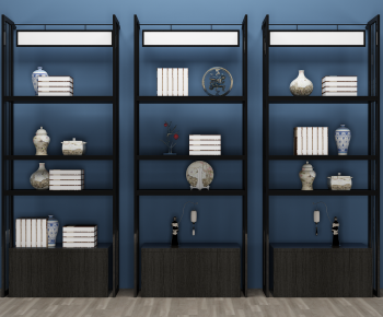 New Chinese Style Shelving-ID:765896088