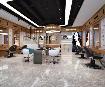 Industrial Style Barbershop-ID:576113946