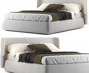 Modern Double Bed-ID:469564916