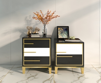 Post Modern Style Bedside Cupboard-ID:406709918