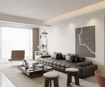 Modern A Living Room-ID:473762997