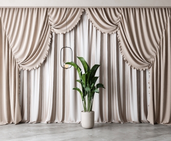 Simple European Style The Curtain-ID:951643944