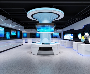 Modern Exhibition Hall-ID:816281086