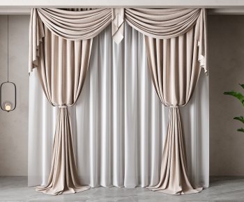 Simple European Style The Curtain-ID:900204905